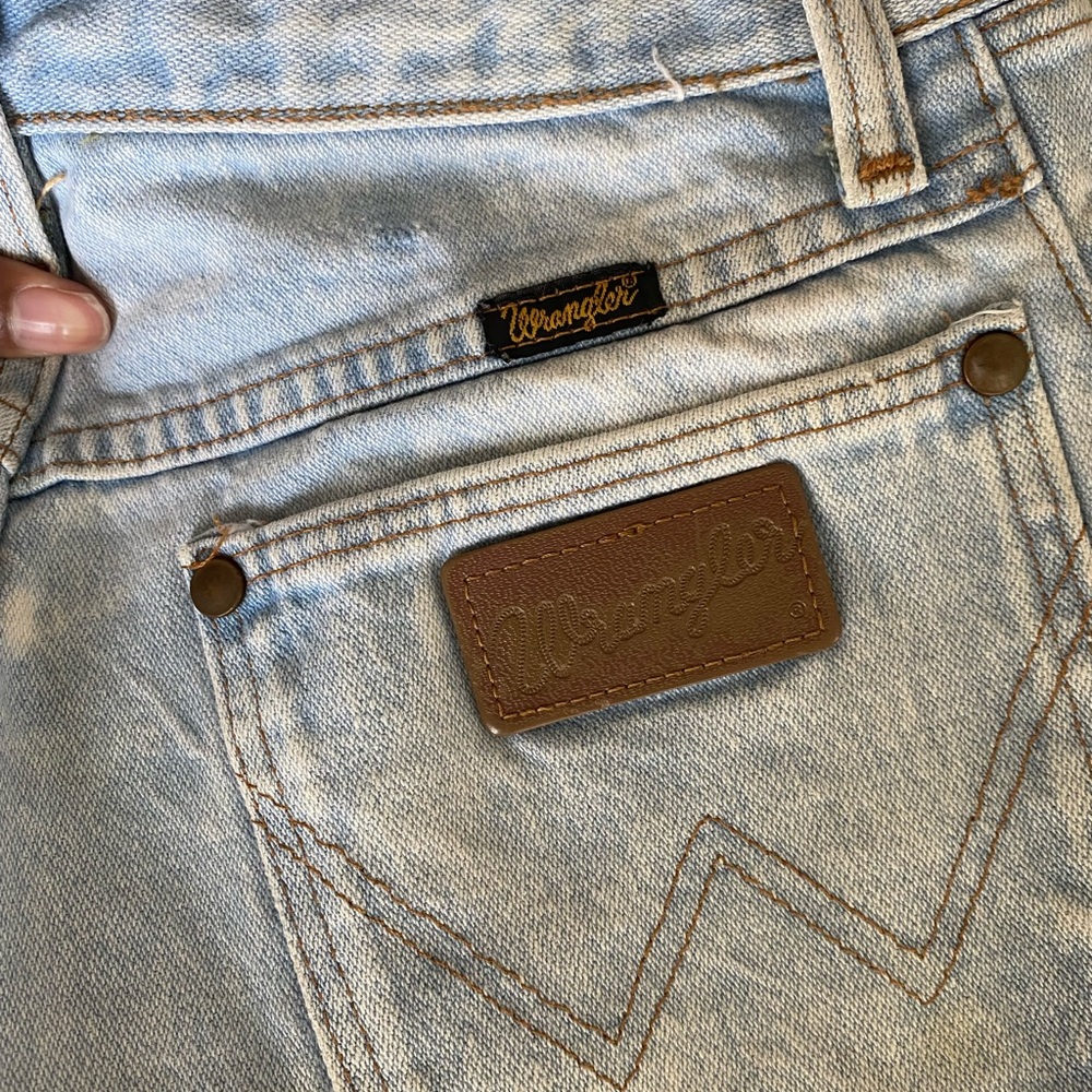 VINTAGE WRANGLER denim shorts